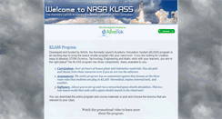 Desktop Screenshot of nasa-klass.com